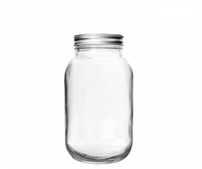 Available Different Sizes Glass Mason Jars with Lid