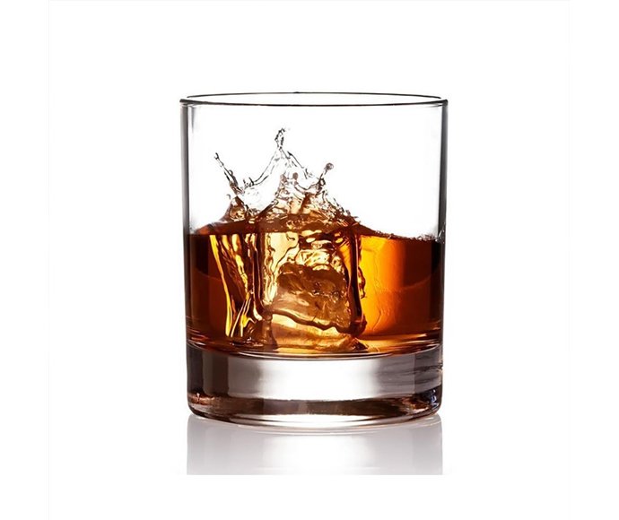 Old Fashioned Clear Whisky Glasses Cups